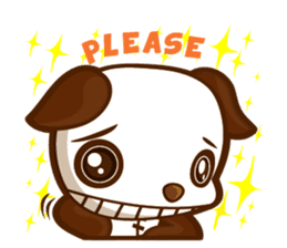 The Pandy Dog and Big Little Chick sticker #5444755
