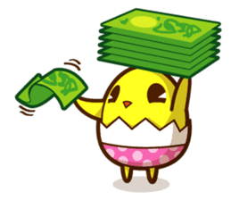The Pandy Dog and Big Little Chick sticker #5444757