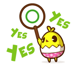 The Pandy Dog and Big Little Chick sticker #5444763