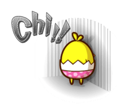 The Pandy Dog and Big Little Chick sticker #5444765