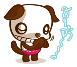 The Pandy Dog and Big Little Chick sticker #5444766
