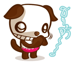 The Pandy Dog and Big Little Chick sticker #5444766