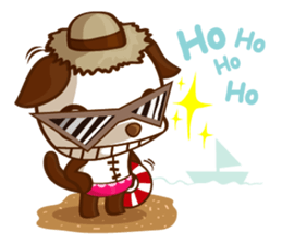 The Pandy Dog and Big Little Chick sticker #5444772
