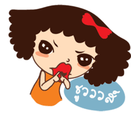 Somcheng: Healthy Office Girl sticker #5444965