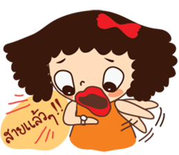 Somcheng: Healthy Office Girl sticker #5444972