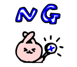 Communication of the nurse sticker #5445485