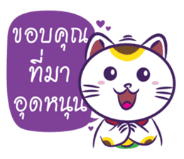 Neko Shopping - Thai sticker #5446063
