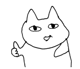 A annoying cat sticker #5446100