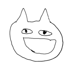 A annoying cat sticker #5446105