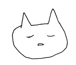 A annoying cat sticker #5446106