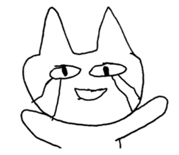 A annoying cat sticker #5446115