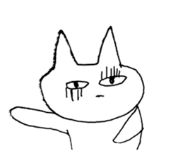 A annoying cat sticker #5446122