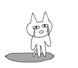 A annoying cat sticker #5446128