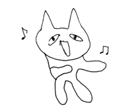 A annoying cat sticker #5446131