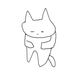 A annoying cat sticker #5446132