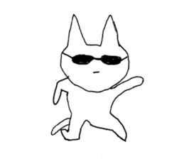 A annoying cat sticker #5446133