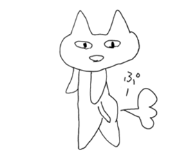 A annoying cat sticker #5446137