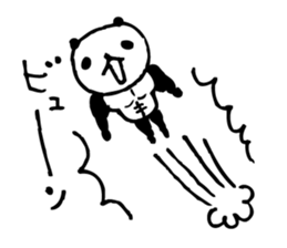 panda- Muscle MUKIMUKI - sticker #5446377