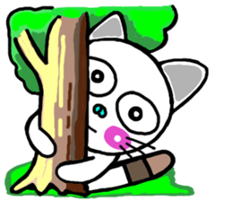 Cat 3 in Osaka sticker #5446550