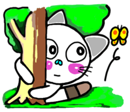 Cat 3 in Osaka sticker #5446551