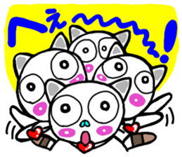 Cat 3 in Osaka sticker #5446558