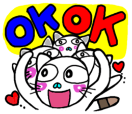 Cat 3 in Osaka sticker #5446564