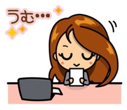 Career woman Mayu sticker #5446664