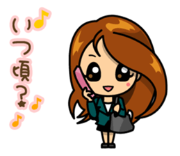 Career woman Mayu sticker #5446667