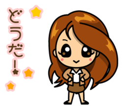 Career woman Mayu sticker #5446671
