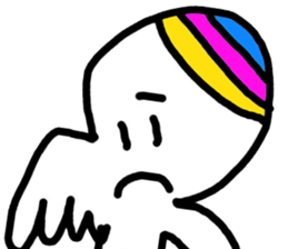 Rainbow world sticker #5447389