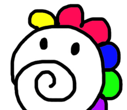 Rainbow world sticker #5447390