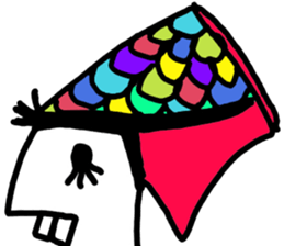 Rainbow world sticker #5447392