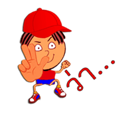 Mr. Red Hat sticker #5448159