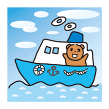 Part3.Happy bear - KumaYu sticker #5448261