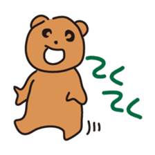 Part3.Happy bear - KumaYu sticker #5448266