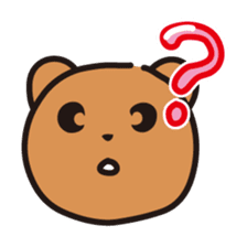 Part3.Happy bear - KumaYu sticker #5448284
