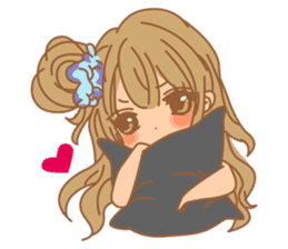 Girls Couple in Love sticker #5448675