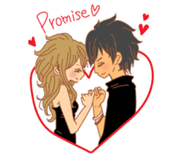 Girls Couple in Love sticker #5448694