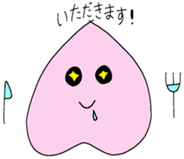 Peach princess sticker #5448796