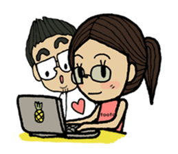 love too very much sticker #5449227