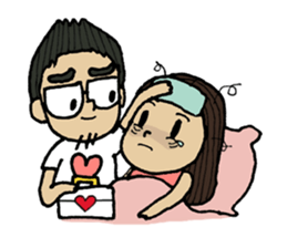 love too very much sticker #5449229