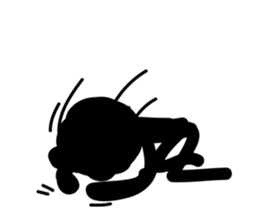 Very Black Bear sticker #5449401