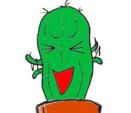 Mr. cactus sticker #5449912