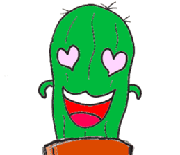 Mr. cactus sticker #5449915