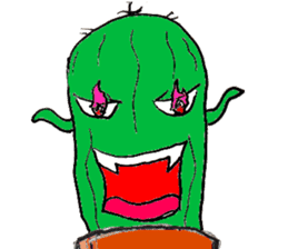 Mr. cactus sticker #5449918