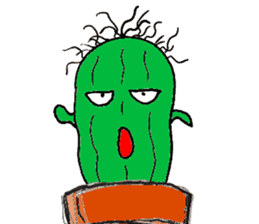 Mr. cactus sticker #5449925