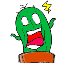 Mr. cactus sticker #5449927