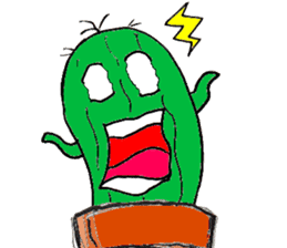 Mr. cactus sticker #5449927