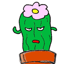 Mr. cactus sticker #5449928