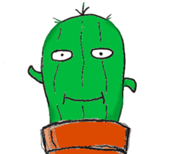 Mr. cactus sticker #5449937